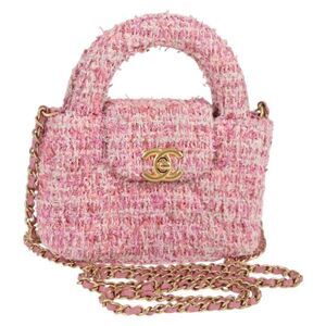 Pre Loved chanel Women Pink Shoulder Bags